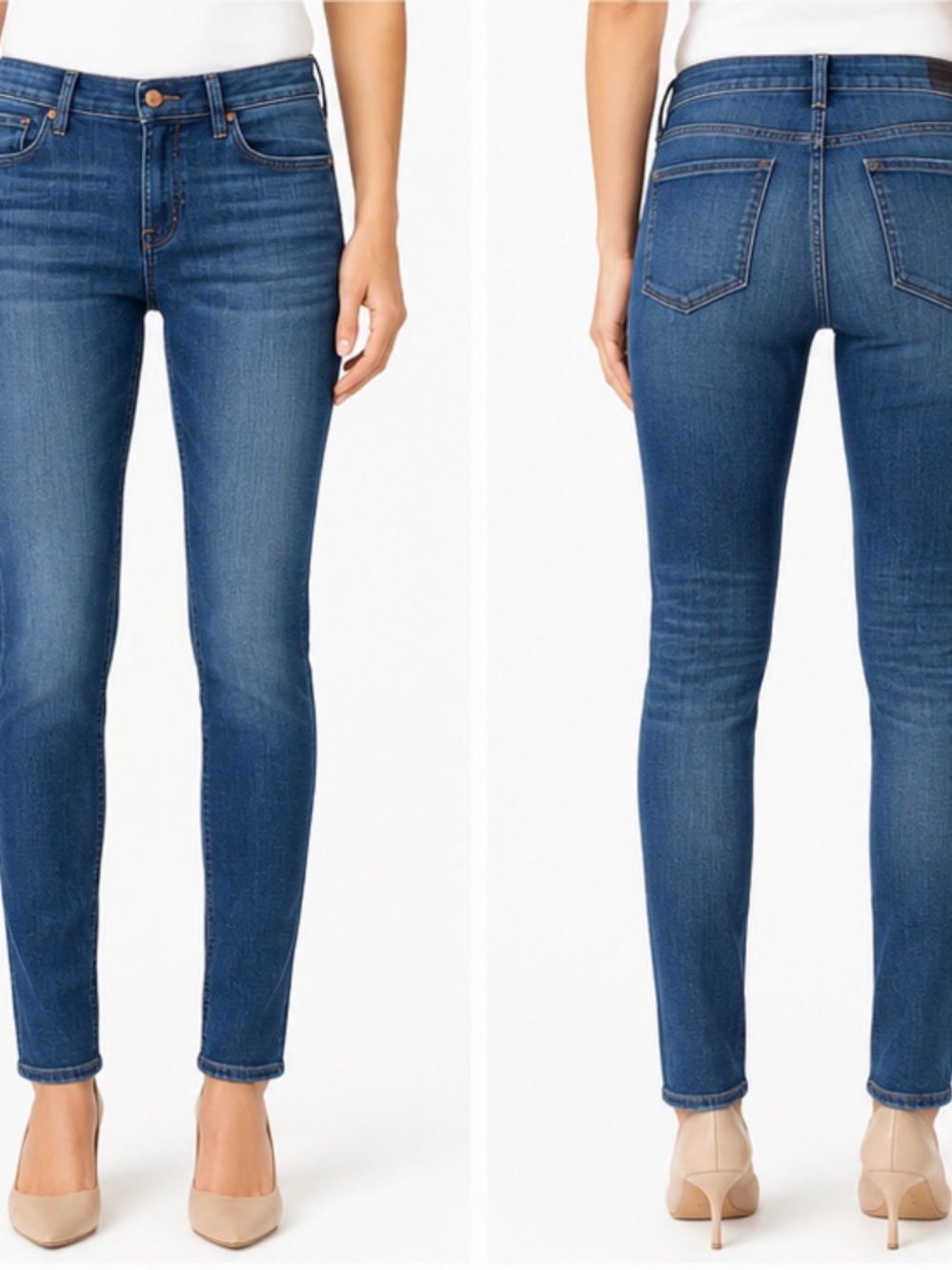 J.Crew Stretch Skinny Jeans 28/30 Medium Wash Like New
